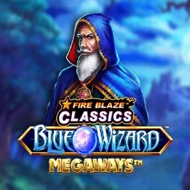 Try Fire Blaze Blue Wizard Megaways slot by Rarestone Gaming on vinci-spins.de – logo image