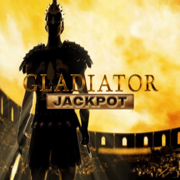 Gladiator Jackpot slot logo by Playtech at Vincispin Casino