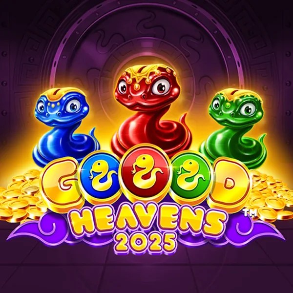 Goood Heavens by Rarestone Gaming, showcased at vinci-spins.de – game logo