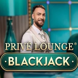 Privé Lounge Blackjack logo by Pragmatic Play at Vincispin Casino