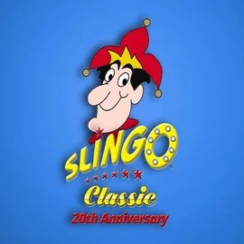 Slingo Classic 20th Anniversary online game logo by Slingo on vinci-spins.de