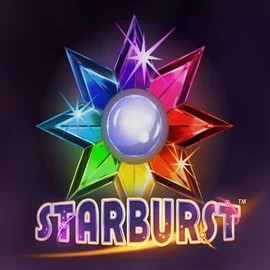 Starburst logo by NetEnt at Vincispin Casino