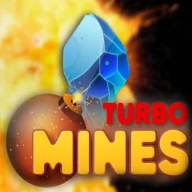 Turbo Mines online game logo by Turbo Games on vinci-spins.de