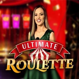 Live Casino logo of Ultimate Roulette from Ezugi at Vincispin Casino