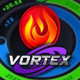Official Casino Games logo: Vortex (Turbo Games) by Turbo Games at Vincispin Casino